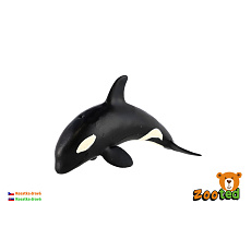 Kosatka dravá zooted plast 12cm 