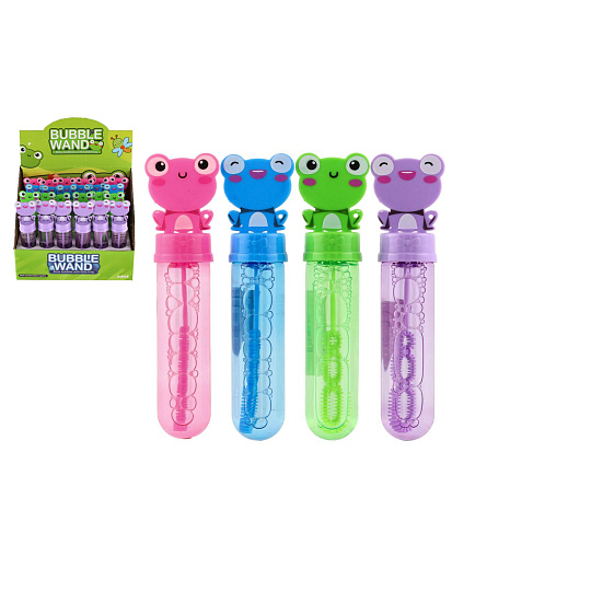 Teddies Bublifuk Žába 13cm 4 barvy Teddies Bublifuk Žába 13cm 4 barvy