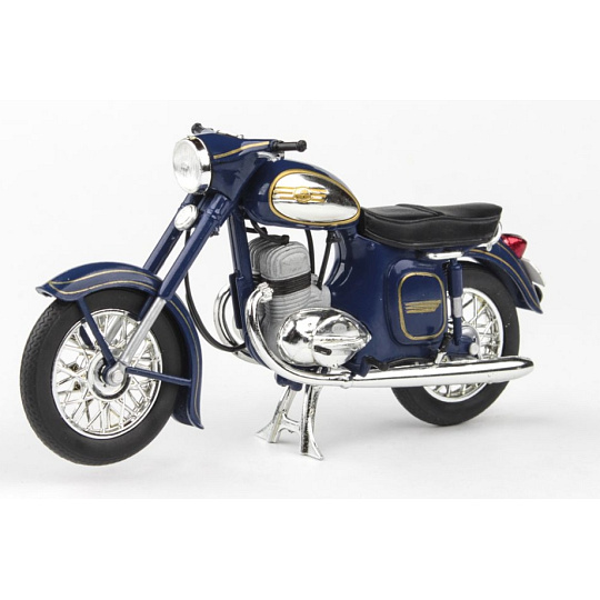 ABREX Jawa 350 Kývačka Automatic (1966) 1:18 - Modrá Kobaltová