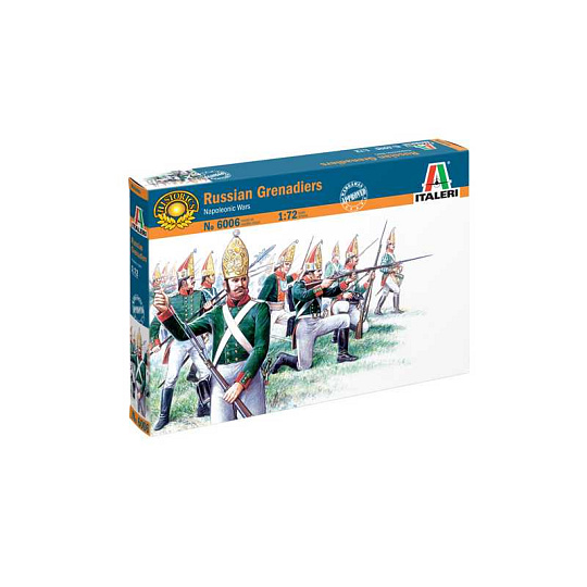 Italeri Model Kit figurky 6006 - NAPOL.WARS: RUSSIAN GRENADIERS (1:72)