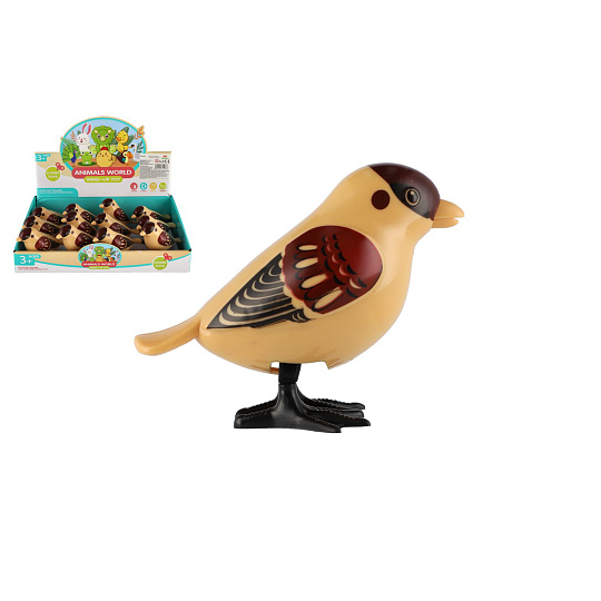 Teddies Ptáček skákací na klíček plast 11cm Teddies Ptáček skákací na klíček plast 11cm