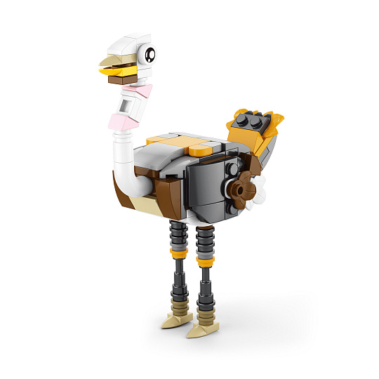 Rappa Stavebnice zvířátka z farmy 12 figurek