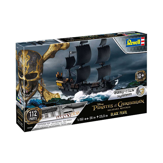 Revell EasyClick loď 05499 - Black Pearl (1:150)