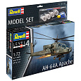 Revell ModelSet vrtulník 63824 - AH-64A Apache (1:72)