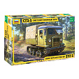 Zvezda Model Kit military 3663 - STZ-5 Soviet artillery tractor (1:35)