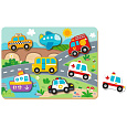 Rappa 2Kids Toys Vkládací puzzle Doprava