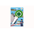 Teddies Policejní plácačka plast 23cm na baterie se světlem v krabičce 17x25x4cm