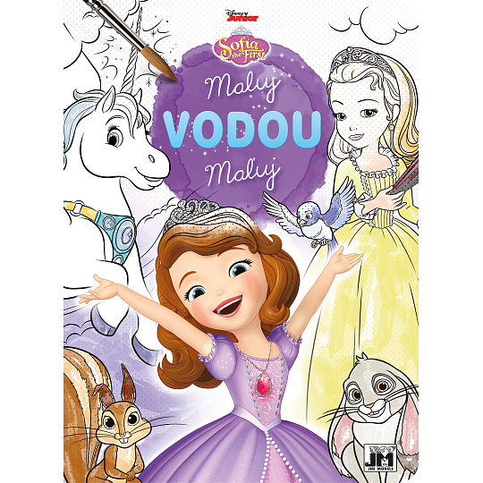 Jiri Models Omalovánka A4 Maluj vodou Sofie První