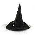 Rappa Dětský čarodějnický klobouk se sponou