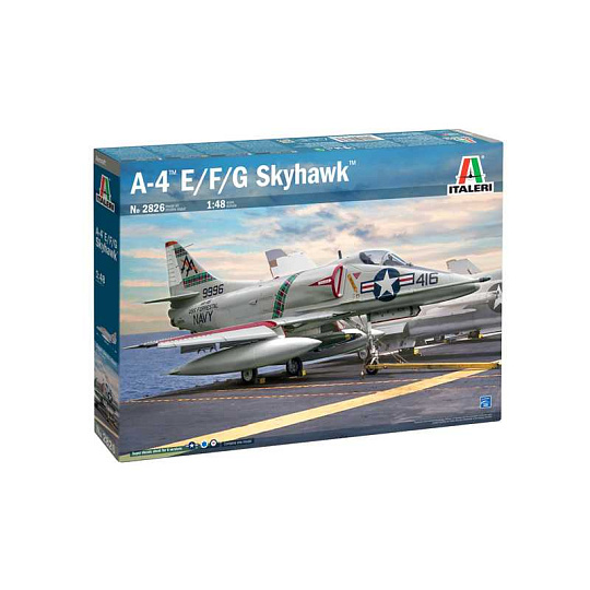 Italeri Model Kit letadlo 2826 - A-4 E/F/G Skyhawk (1:48)