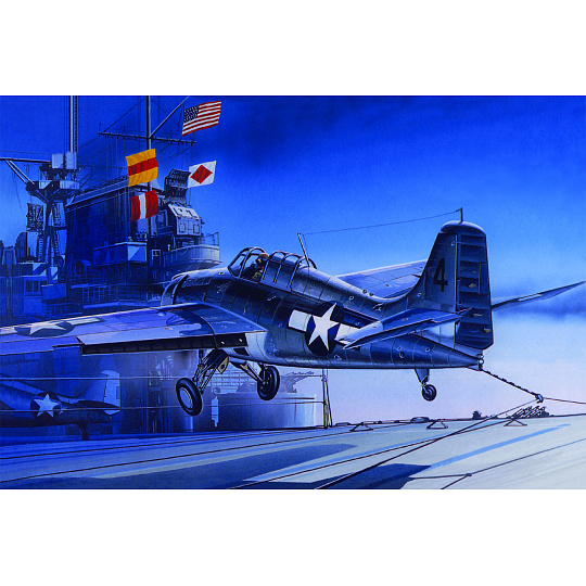 Academy Model Kit letadlo 12451 - F4F-4 (1:72)
