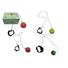 Teddies Míček vracející se gumový 6cm 4 barvy