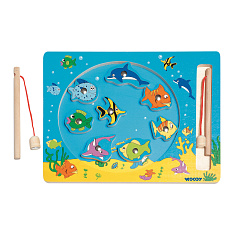 Woody Kruh "Rybolov" - magnetická hra