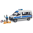 Bruder Konštrukčné vozidlá - MB Sprinter Polícia s majákom