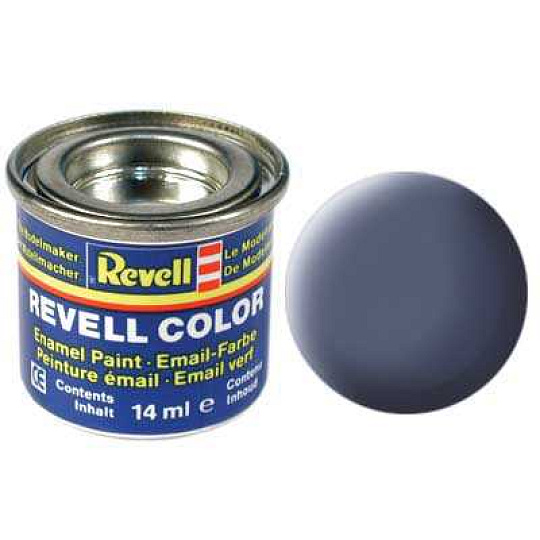 Revell Barva emailová - 32157: matná šedá (grey mat)