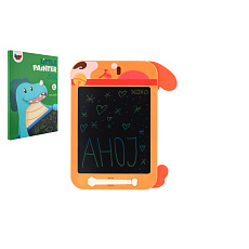 Teddies Tabulka kreslící plast 19,5x29cm oranžová v krabici 25x34cm