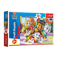 Trefl Puzzle Tlapková patrola vždy včas/Paw Patrol 27x20cm 30 dílků v krabičce 21x14x4cm Trefl Puzzle Tlapková patrola vždy včas/Paw Patrol 27x20cm 30 dílků v krabičce 21x14x4cm
