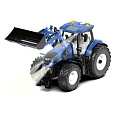 SIKU Control - Bluetooth, New Holland T7.315 s předním nakladačem