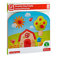 Hape Puzzle s úchytkami - Venkov