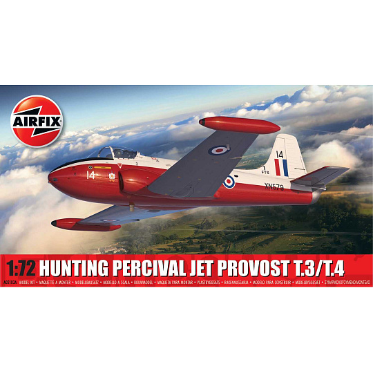 Airfix Classic Kit letadlo A02103A - Hunting Percival Jet Provost T.3/T.4 (1:72)
