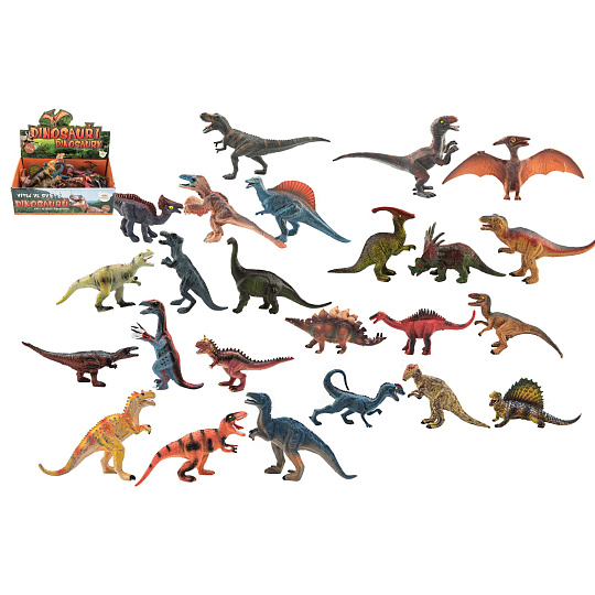 Teddies Dinosaurus plast 11-14cm mix druhů