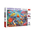 Puzzle Život pod vodou - Skryté tvary 1060 dílků 68x48cm v krabici 40x27x6cm