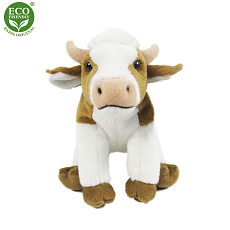 Rappa Plyšová kráva 18 cm ECO-FRIENDLY