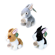 Rappa Plyšový králík sedící 16 cm ECO-FRIENDLY Rappa Plyšový králík sedící 16 cm ECO-FRIENDLY