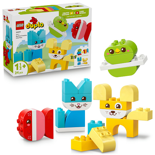 LEGO DUPLO 10477 Roztomilí kreativní mazlíčci LEGO DUPLO 10477 Roztomilí kreativní mazlíčci
