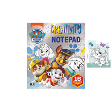 Jiri Models Blok k vybarvení - omalovánky Tlapková patrola/Paw patrol 22x25cm