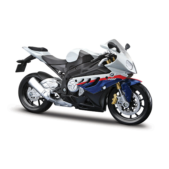 Maisto - Motocykl se stojánkem, BMW S 1000 RR, 1:12 Maisto - Motocykl se stojánkem, BMW S 1000 RR, 1:12