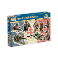 Italeri Model Kit figurky 6189 - WWII - Free French Infantry (1:72)