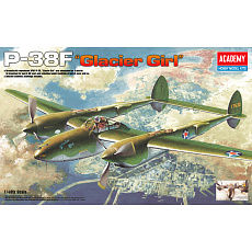 Academy Model Kit letadlo 12208 - P-38F LIGHTNING GLACIER GIRL (1:48) Academy Model Kit letadlo 12208 - P-38F LIGHTNING GLACIER GIRL (1:48)