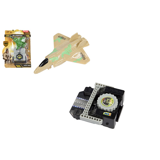 Stíhačka vystřelovací plast 10cm na volný chod 3 barvy na kartě Stíhačka vystřelovací plast 10cm na volný chod 3 barvy na kartě