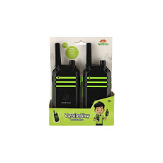 Vysílačky 2ks walkie-talkie 2,4 GHz dosah 80 metrů plast na baterie v krabičce 15x20x4cm