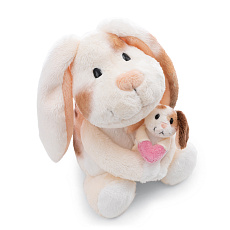 NICI plyš  Zajíček 20 cm s mládětem 6 cm - Little &amp; Me