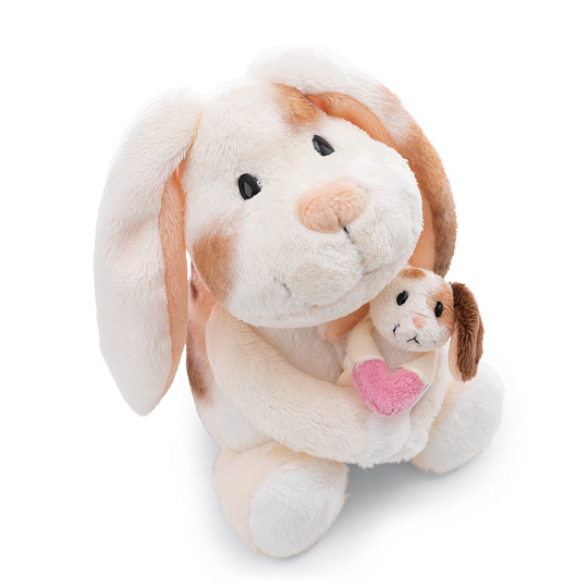 NICI plyš  Zajíček 20 cm s mládětem 6 cm - Little &amp; Me