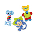 Rappa Sada chrastíka zvířátka 3 ks