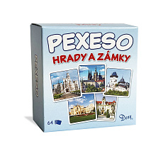 Rappa Pexeso Hrady a zámky ČR v krabičce Rappa Pexeso Hrady a zámky ČR v krabičce