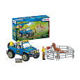 Schleich 41464 Terénní vůz s venkovním výběhem pro dinosaura