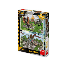 Dino JURSKÝ SVĚT 2x48 Puzzle
