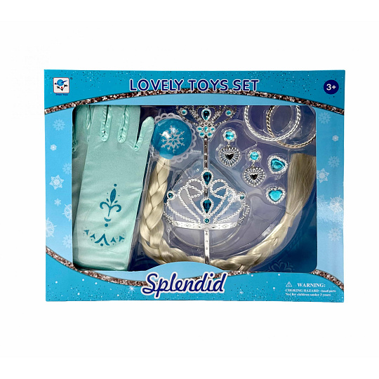 Plejo Mac Toys PLEJO Šperky pro princeznu s dlouhým copem Plejo Mac Toys PLEJO Šperky pro princeznu s dlouhým copem
