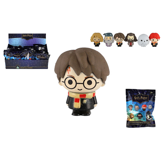 Teddies Harry Potter 3D figurka gumová v sáčku mix druhů