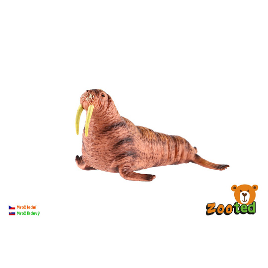 Mrož lední zooted plast 14cm 