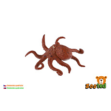 Chobotnice pobřežní zooted plast 8cm 