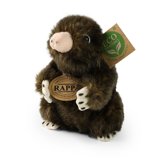 Rappa Plyšový krtek 15 cm ECO-FRIENDLY Rappa Plyšový krtek 15 cm ECO-FRIENDLY
