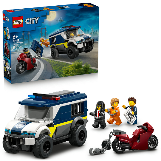LEGO City 60479 Policejní dodávka pro převoz vězňů