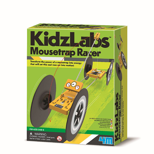 4M Mac Toys Auto z pasti na myši 4M Mac Toys Auto z pasti na myši