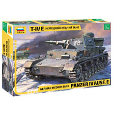Zvezda Model Kit tank 3641 - Panzer IV Ausf.E (1:35)