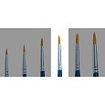 Italeri Brush Synthetic Round - SINGLE PACK 52204 - kulatý syntetický štětec (velikost 1)